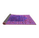 Sideview of Oriental Purple Industrial Rug, urb2323pur