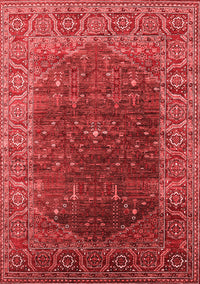 Oriental Red Industrial Rug, urb2323red