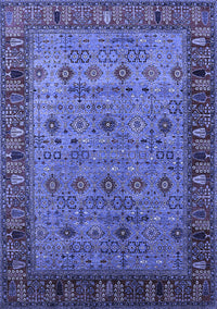 Oriental Blue Industrial Rug, urb2324blu