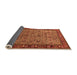 Sideview of Oriental Orange Industrial Rug, urb2324org