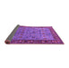 Sideview of Oriental Purple Industrial Rug, urb2324pur