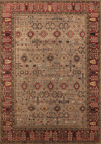 Oriental Brown Industrial Rug, urb2324brn