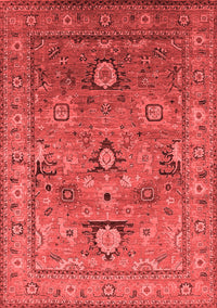 Oriental Red Industrial Rug, urb2325red