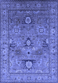 Oriental Blue Industrial Rug, urb2325blu