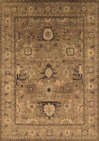 Oriental Brown Industrial Rug, urb2325brn