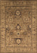 Oriental Brown Industrial Rug, urb2325brn