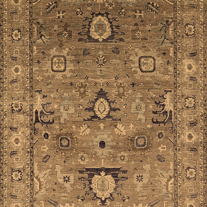 Oriental Brown Industrial Rug, urb2325brn