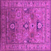 Square Oriental Pink Industrial Rug, urb2325pnk