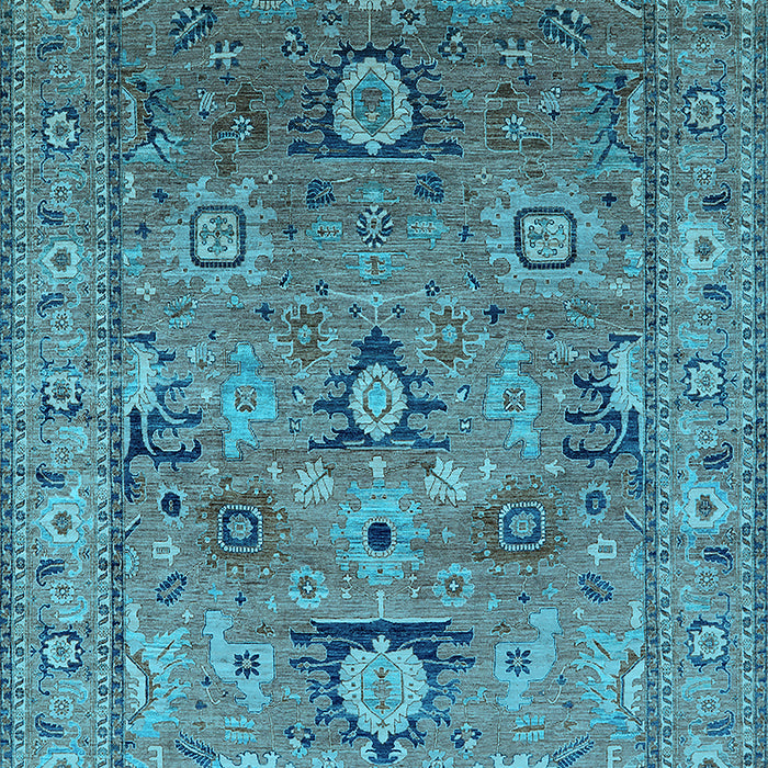 Oriental Light Blue Industrial Rug, urb2325lblu