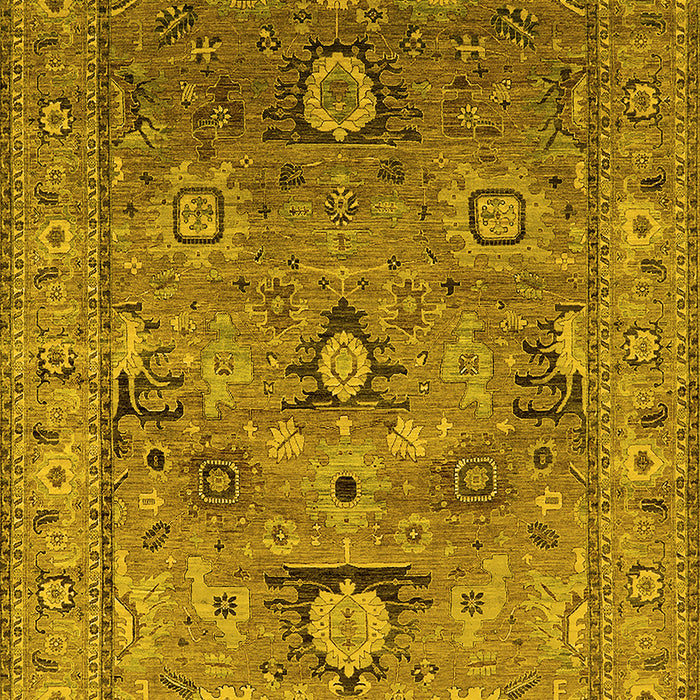 Oriental Yellow Industrial Rug, urb2325yw