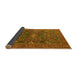 Sideview of Oriental Yellow Industrial Rug, urb2326yw