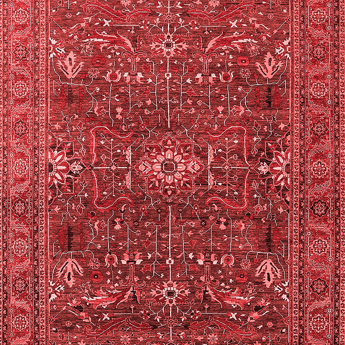 Oriental Red Industrial Area Rugs