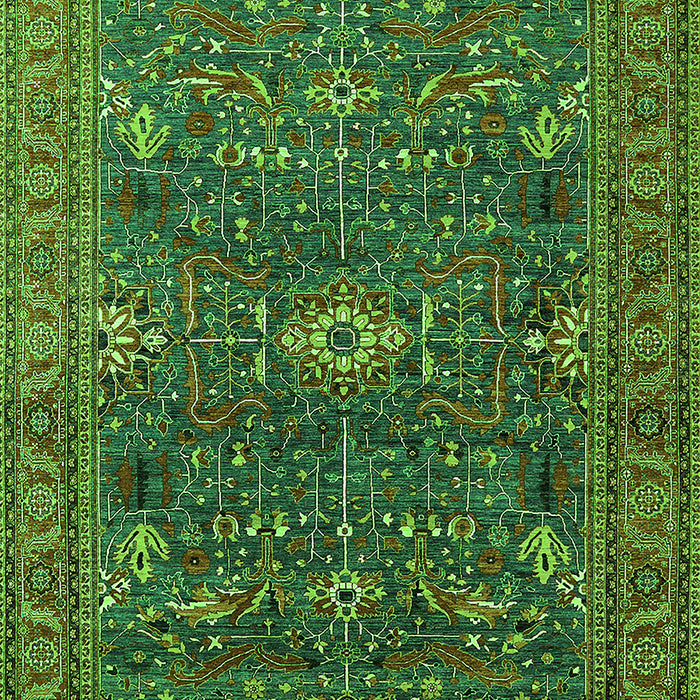 Oriental Green Industrial Rug, urb2326grn