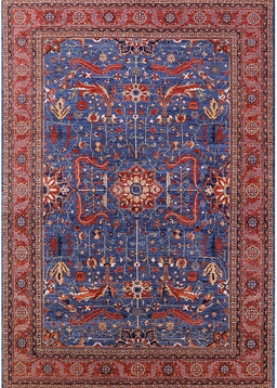 Mid-Century Modern Gunmetal Gray Oriental Rug, urb2326