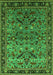 Oriental Green Industrial Rug, urb2327grn