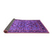 Sideview of Oriental Purple Industrial Rug, urb2327pur