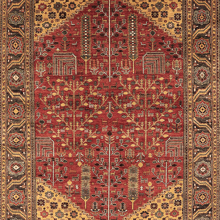 Oriental Brown Industrial Rug, urb2328brn