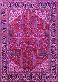 Oriental Pink Industrial Rug, urb2329pnk