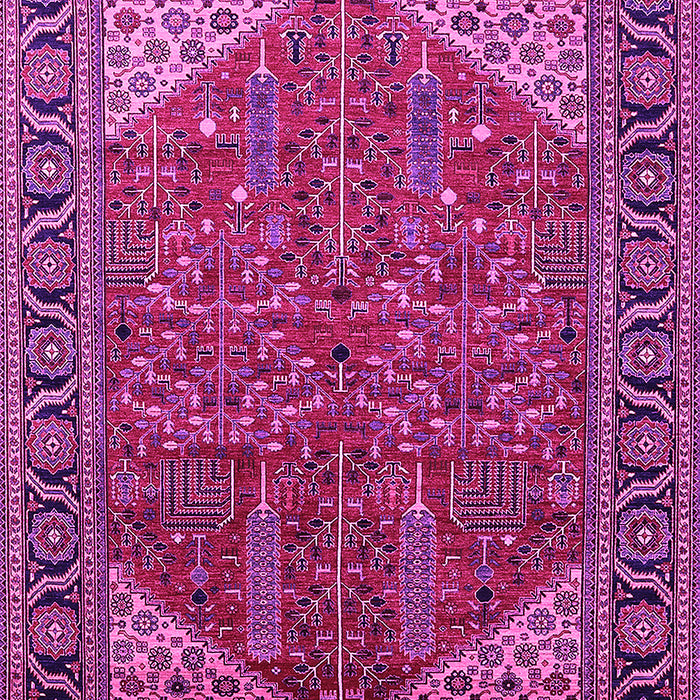 Oriental Pink Industrial Rug, urb2329pnk