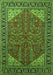 Oriental Green Industrial Rug, urb2329grn