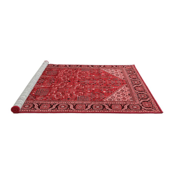 Industrial Red Washable Rugs