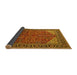 Sideview of Oriental Yellow Industrial Rug, urb2329yw