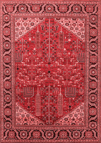 Oriental Red Industrial Rug, urb2329red