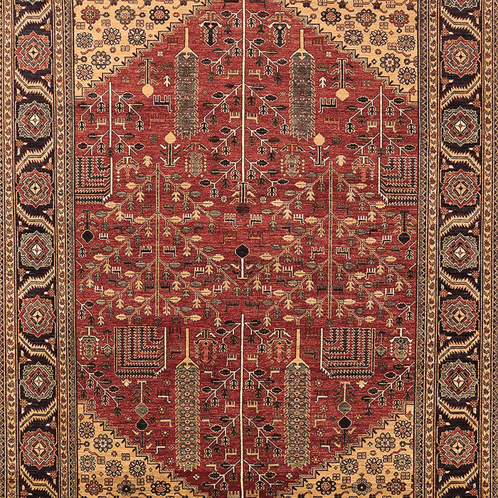 Oriental Brown Industrial Rug, urb2329brn