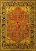 Oriental Yellow Industrial Rug, urb2330yw