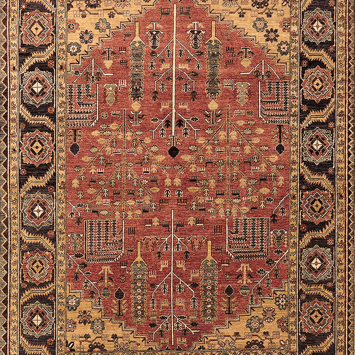 Oriental Brown Industrial Rug, urb2330brn