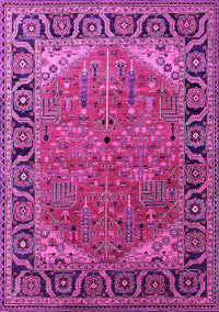 Oriental Pink Industrial Rug, urb2330pnk