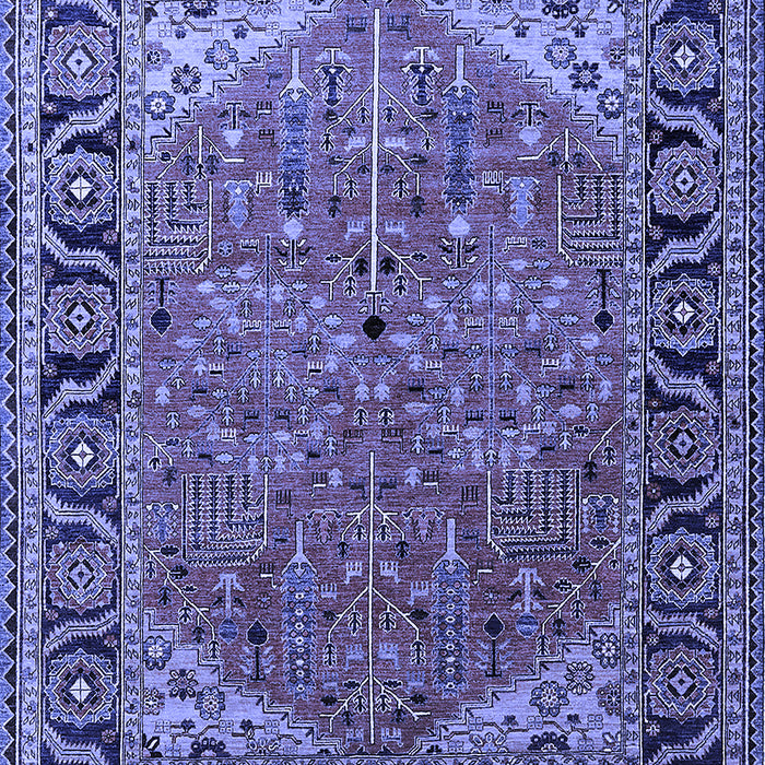 Oriental Blue Industrial Rug, urb2330blu