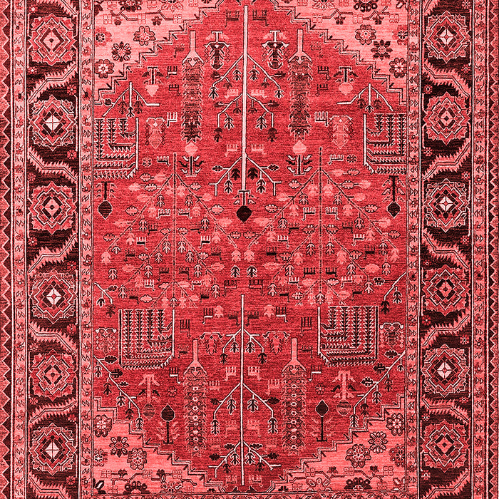 Oriental Red Industrial Area Rugs