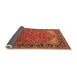 Sideview of Oriental Orange Industrial Rug, urb2330org