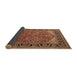 Sideview of Oriental Brown Industrial Rug, urb2330brn