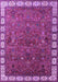 Machine Washable Oriental Purple Industrial Area Rugs, wshurb2331pur