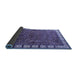 Sideview of Oriental Blue Industrial Rug, urb2331blu