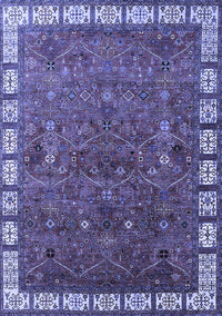 Oriental Blue Industrial Rug, urb2331blu