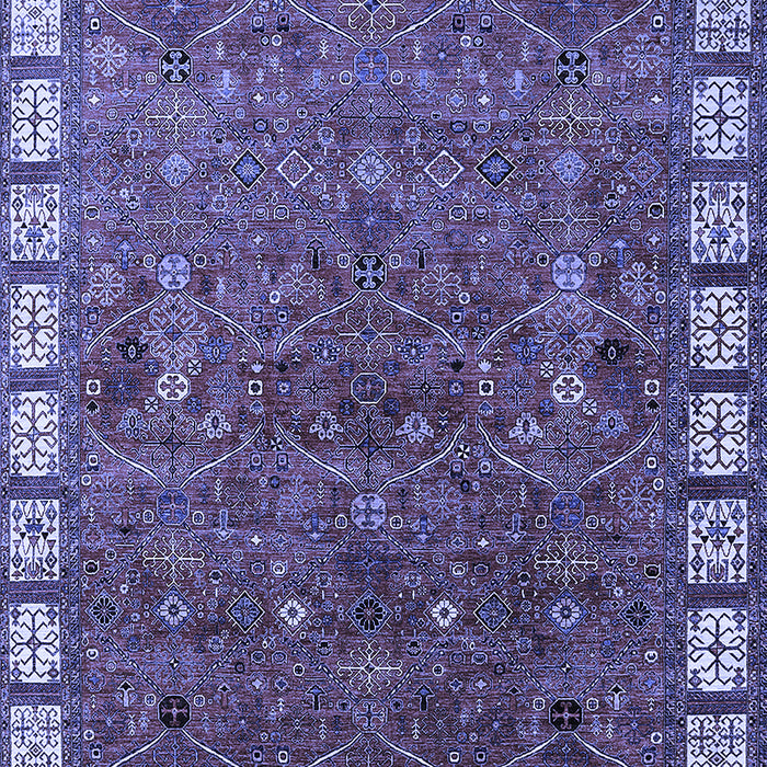 Oriental Blue Industrial Rug, urb2331blu