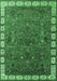 Oriental Emerald Green Industrial Rug, urb2331emgrn