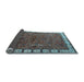 Sideview of Oriental Light Blue Industrial Rug, urb2331lblu