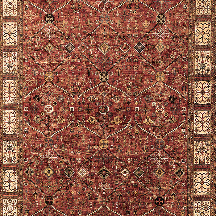 Oriental Brown Industrial Rug, urb2331brn