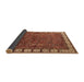 Sideview of Oriental Brown Industrial Rug, urb2331brn