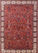 Mid-Century Modern Red Oriental Rug, urb2331