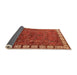 Sideview of Oriental Orange Industrial Rug, urb2331org