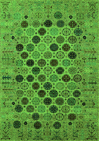 Oriental Green Industrial Rug, urb2332grn