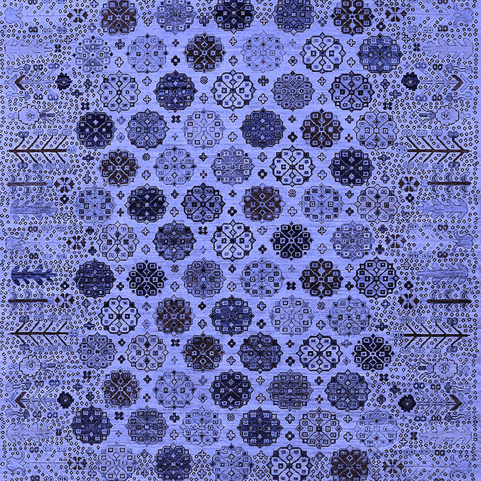 Oriental Blue Industrial Rug, urb2332blu