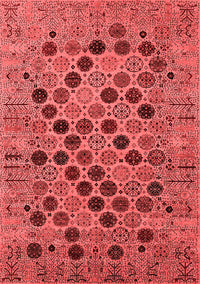 Oriental Red Industrial Rug, urb2332red