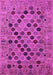 Oriental Pink Industrial Rug, urb2332pnk