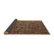 Sideview of Oriental Brown Traditional Rug, urb2333brn